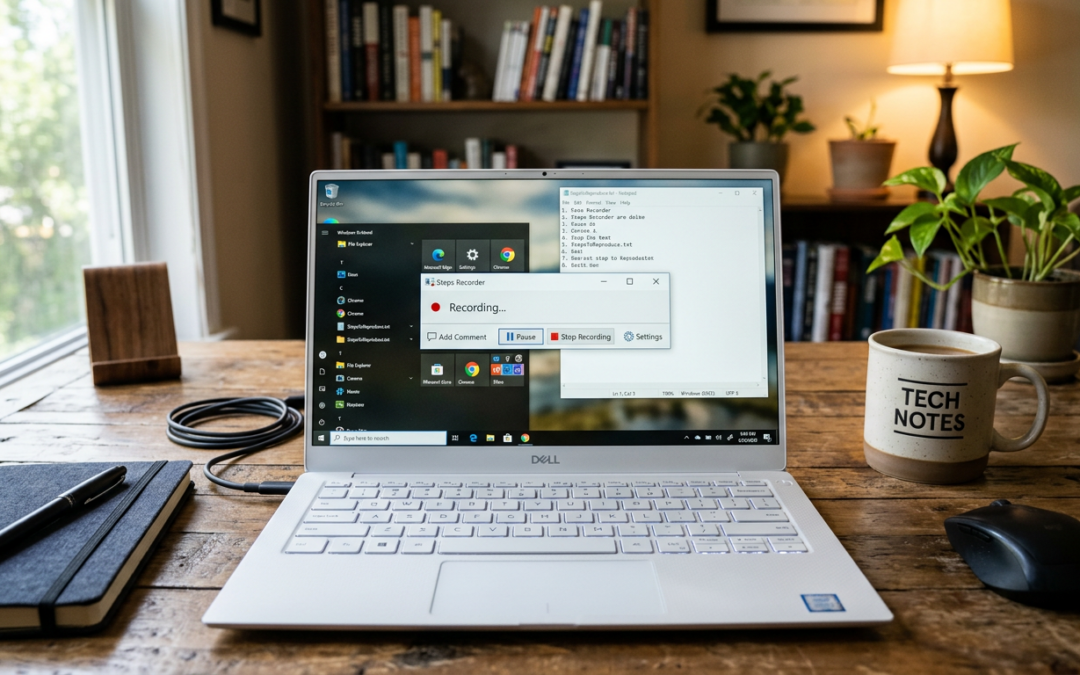 How to Record and Share Steps in Windows