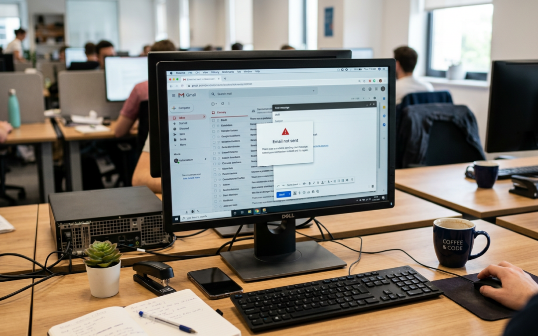 What to do When Outlook Won’t Send Email