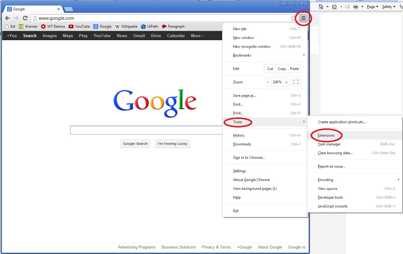 how to uninstall google chrome extension