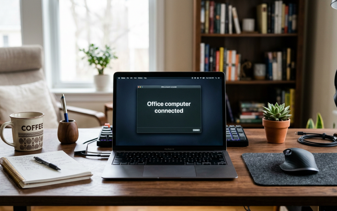 Connect to Your Office Computer from Home