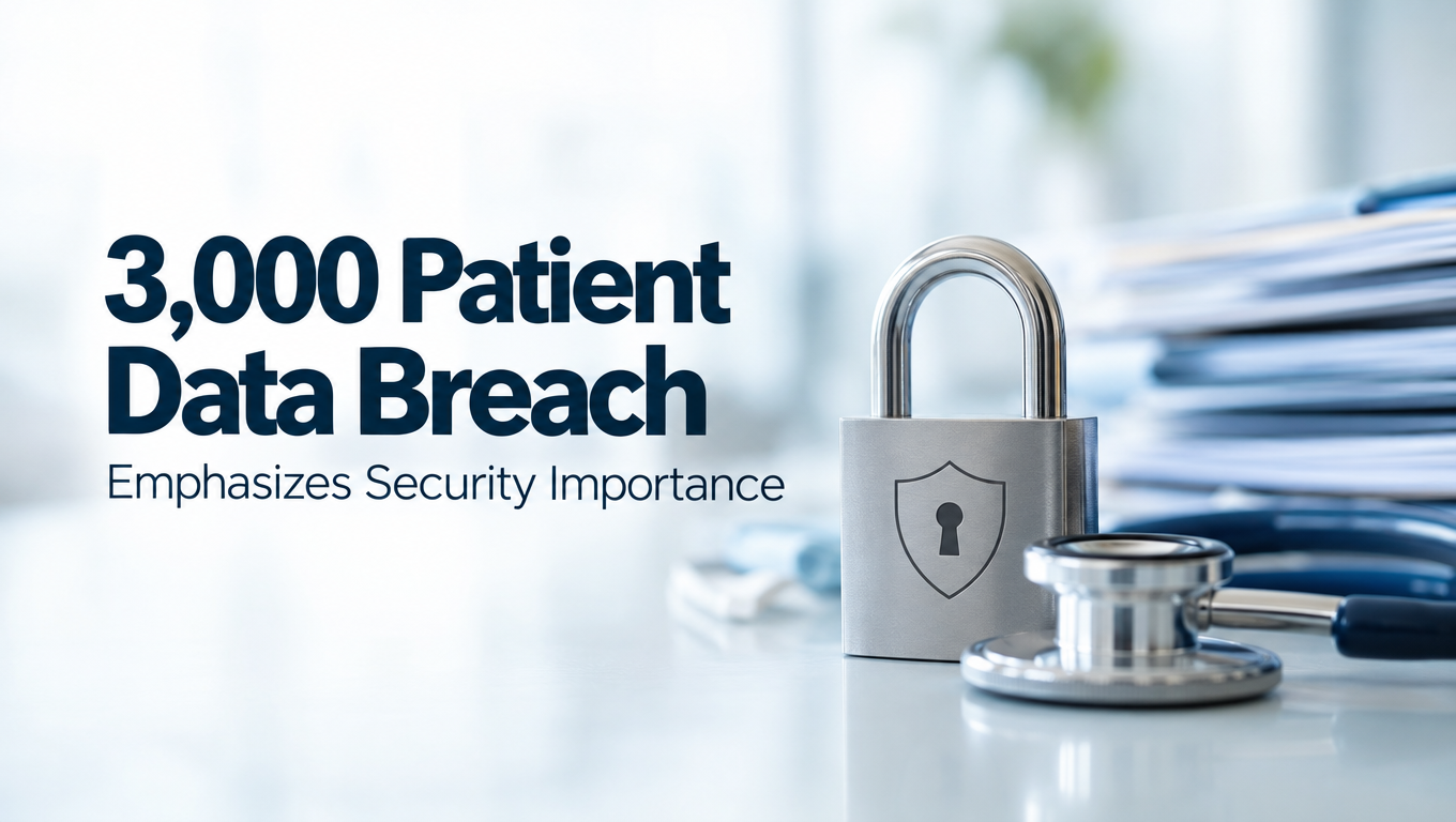 3,000 Patient Data Breach Emphasizes Security Importance