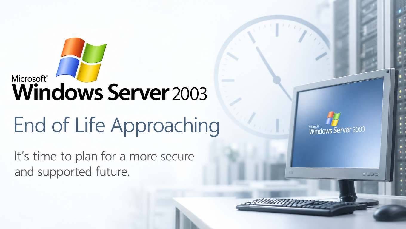 Windows Server 2003 End of Life Approaching