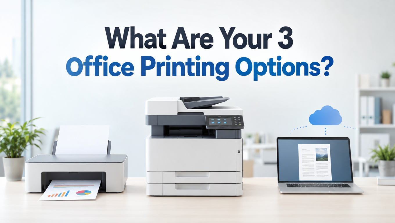 What Are Your 3 Office Printing Options