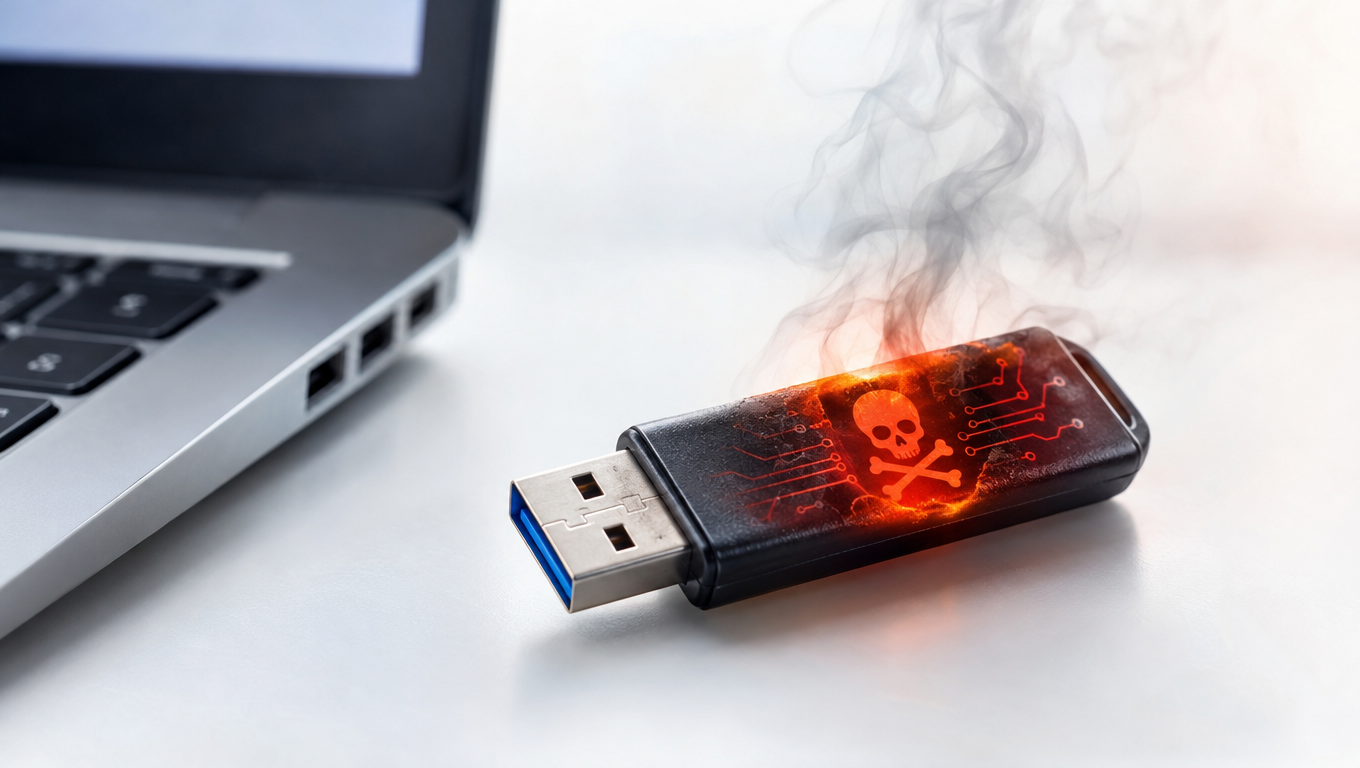 Ideogram05-06-2015 USB Thumb Drives that can Fry your System