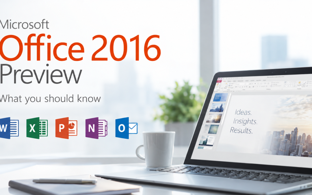 Microsoft Office 2016 Preview: What you should know