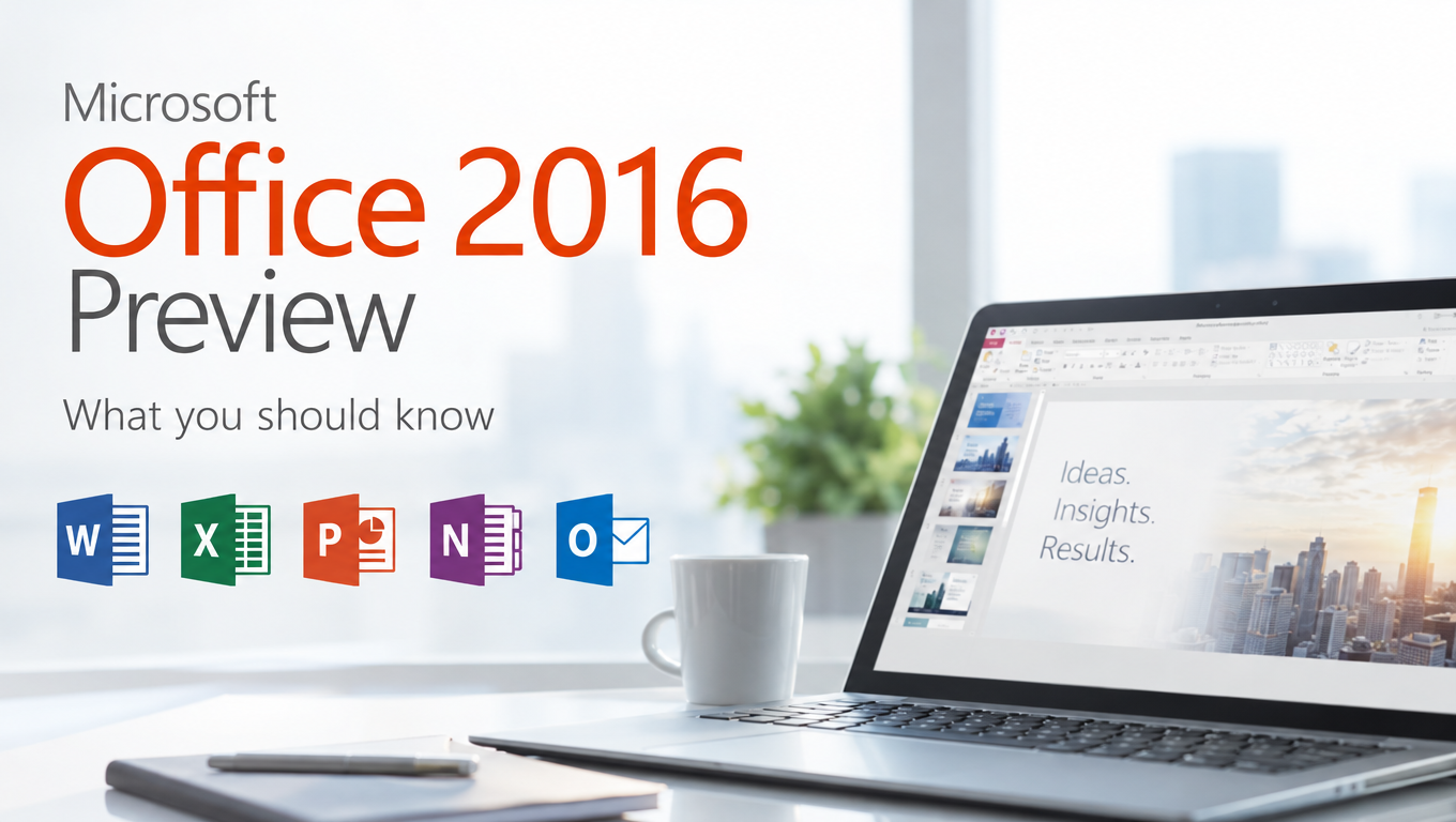 Microsoft Office 2016 Preview: What you should know