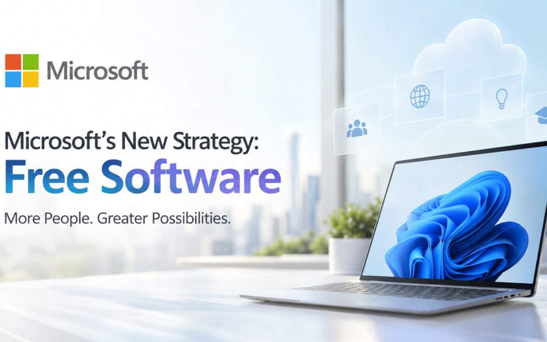 Microsoft’s New Strategy: Free Software