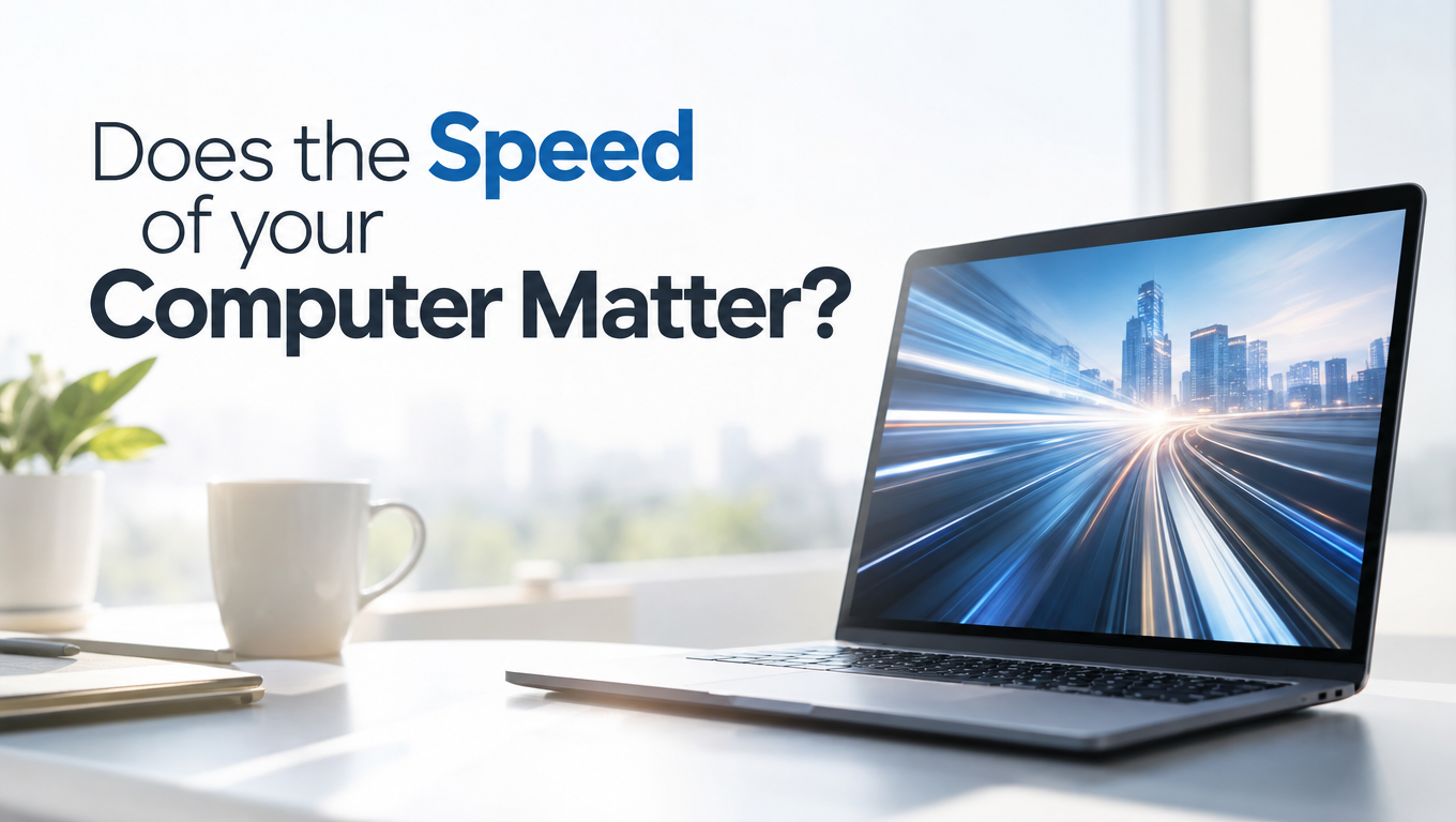 Does the Speed of your Computer Matter