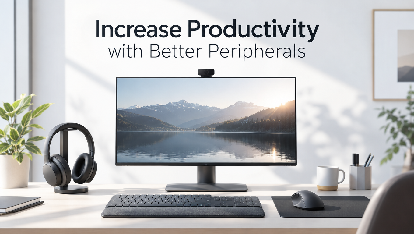 Increase Productivity with Better Peripherals