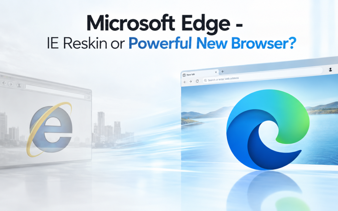 Microsoft Edge – IE Reskin or Powerful New Browser?