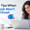 More Tips When Outlook Won't Send Email