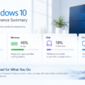 Windows 10 Performance Summary