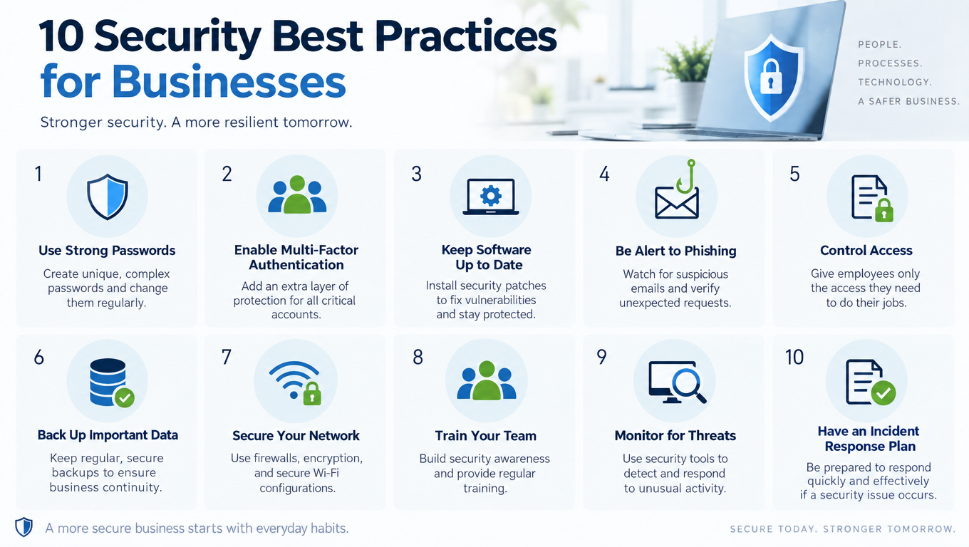 10 Security Best Practices for Businesses