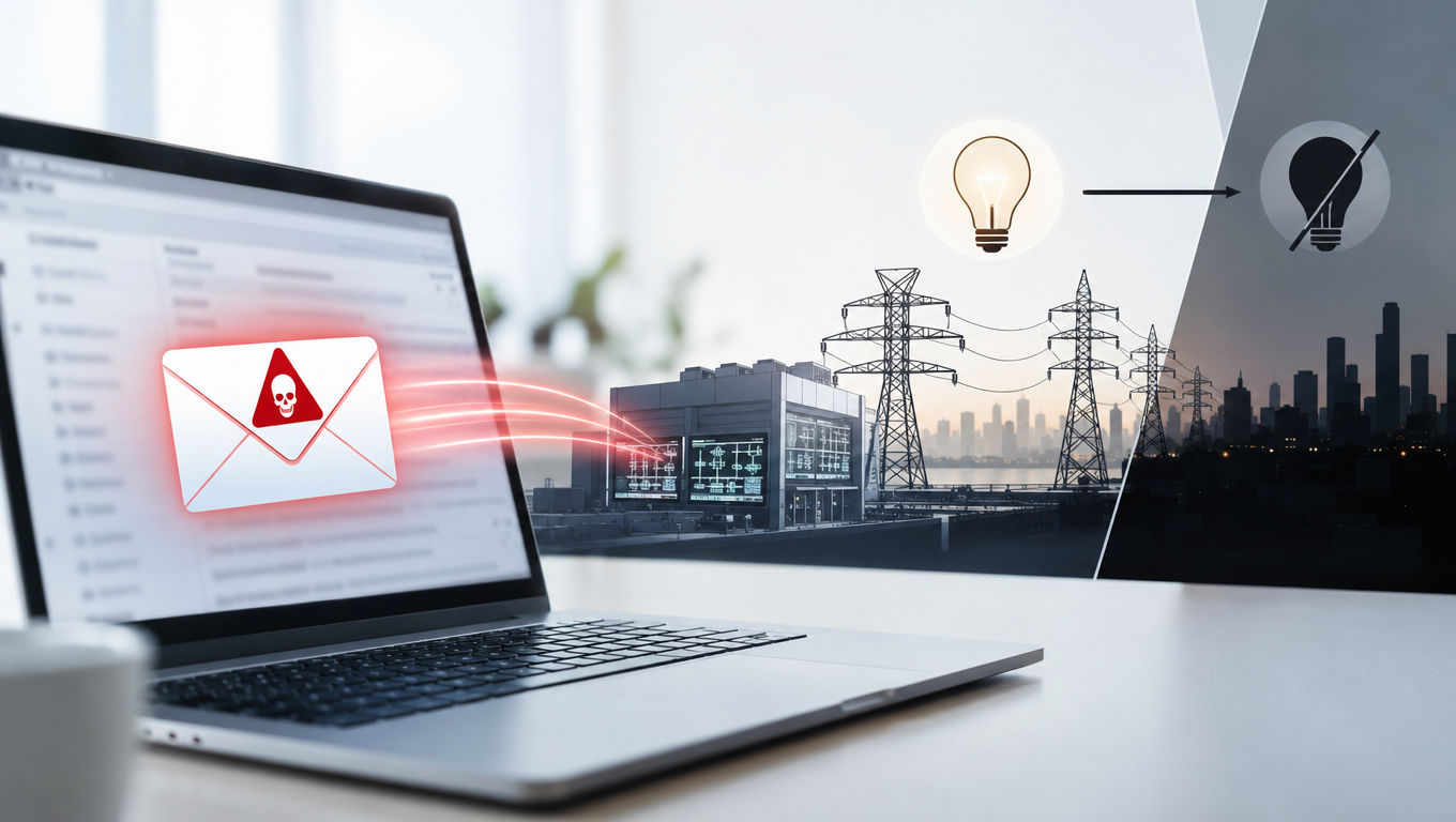 How Malicious Emails Caused Power Outages