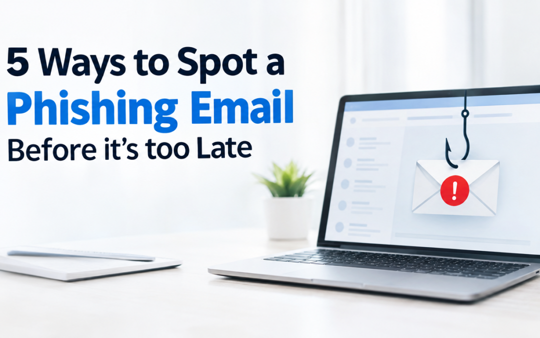 5 Ways to Spot a Phishing Email Before it’s too Late