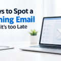 5 Ways to Spot a Phishing Email Before it’s too Late