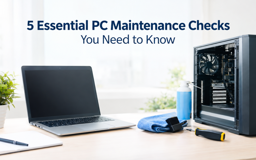 5 Essential PC Maintenance Checks You Need to Know