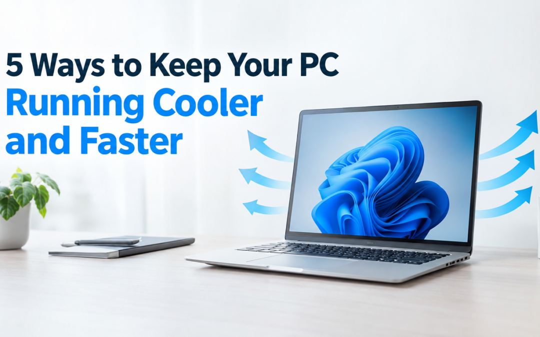 5 Ways to Keep Your PC Running Cooler and Faster