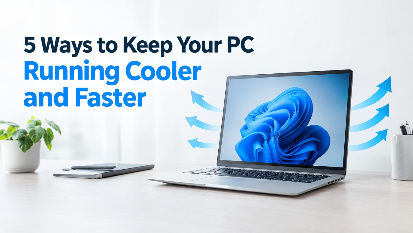 5 Ways to Keep Your PC Running Cooler and Faster