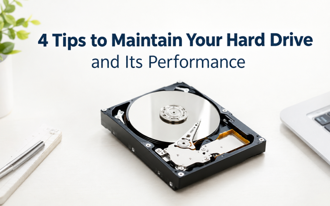 4 Tips to Maintain Your Hard Drive and Its Performance