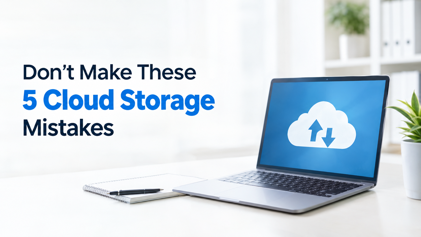 Don’t Make These 5 Cloud Storage Mistakes