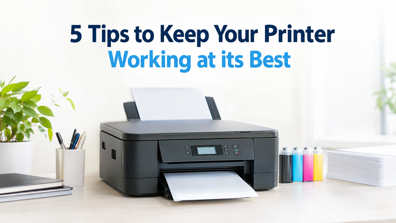 5 Tips to Keep Your Printer Working at its Best
