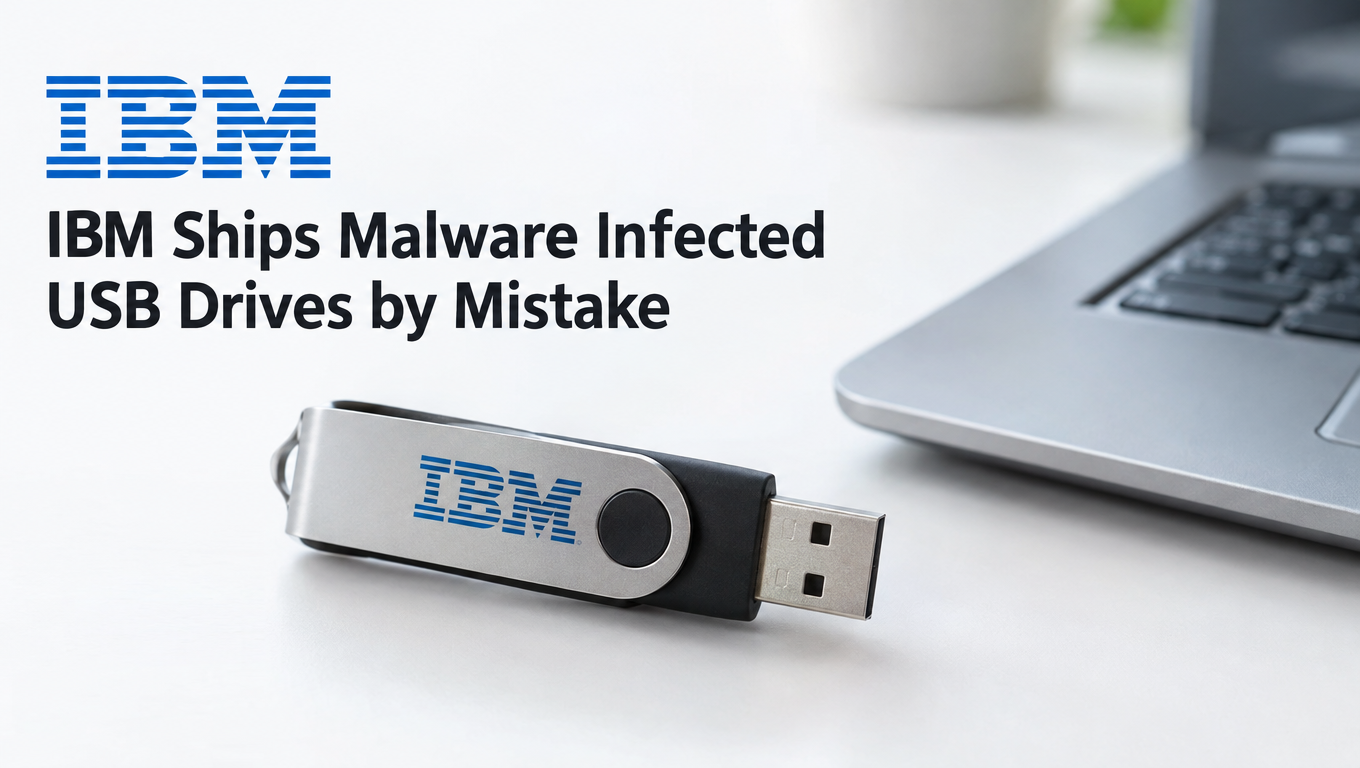 IBM Ships Malware Infected USB Drives by Mistake