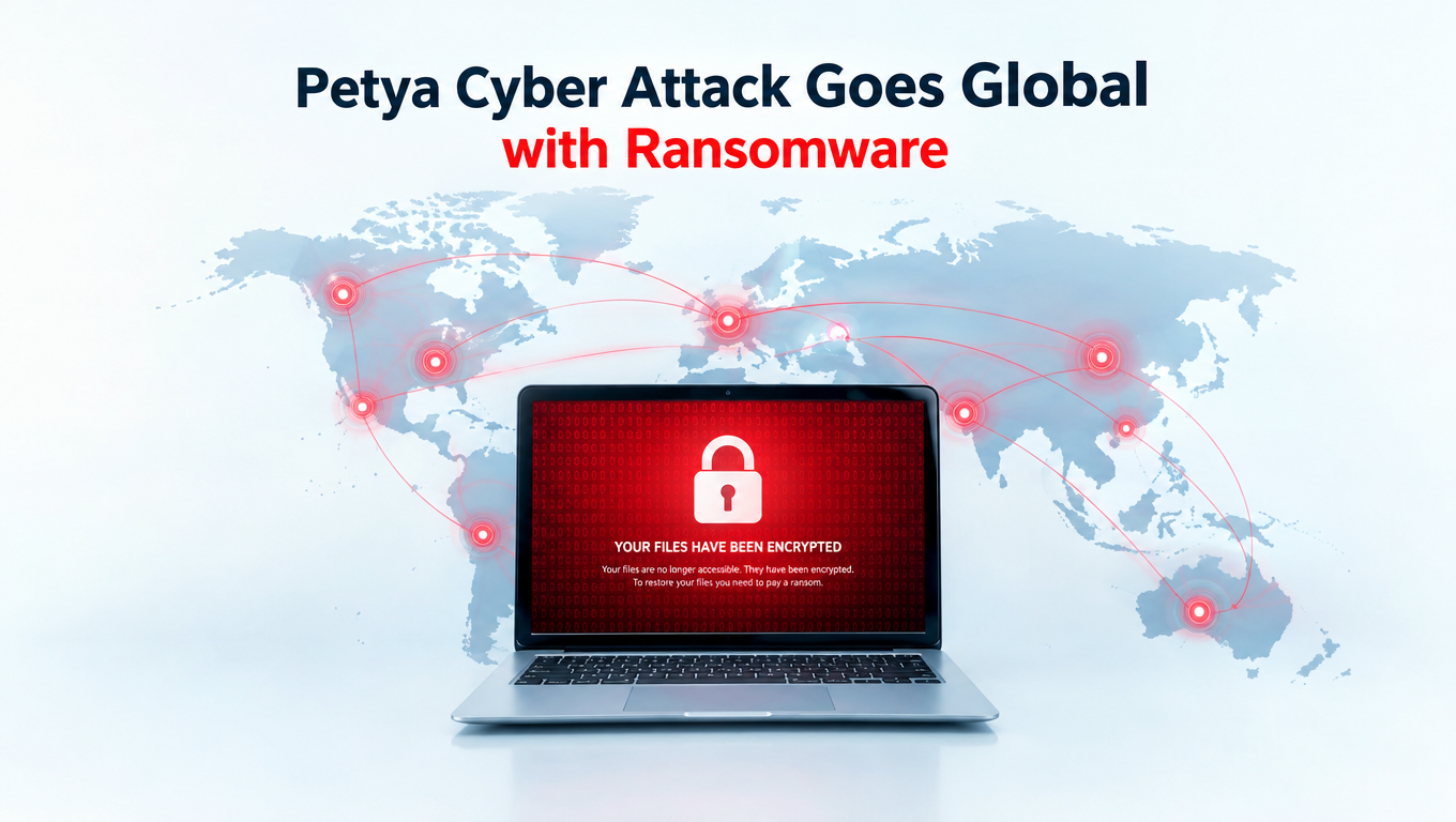 Petya Cyber Attack Goes Global with Ransomware