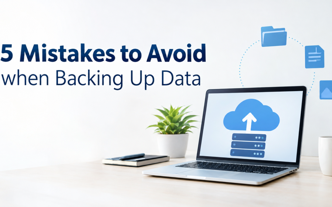 5 Mistakes to Avoid when Backing Up Data