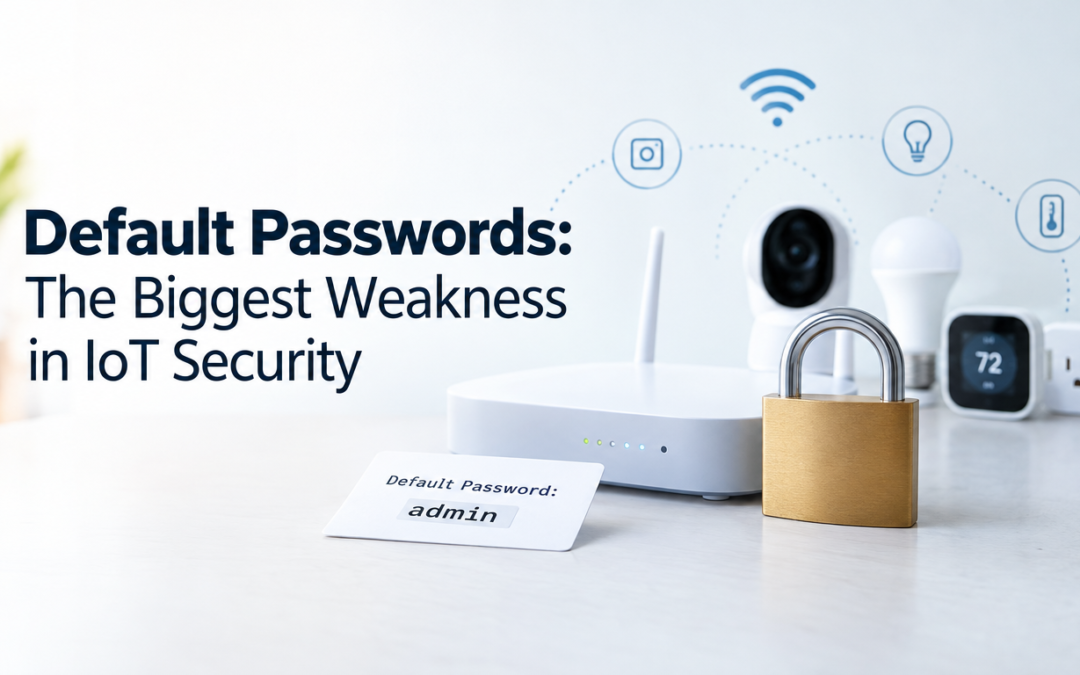 Default Passwords: The Biggest Weakness in IoT Security