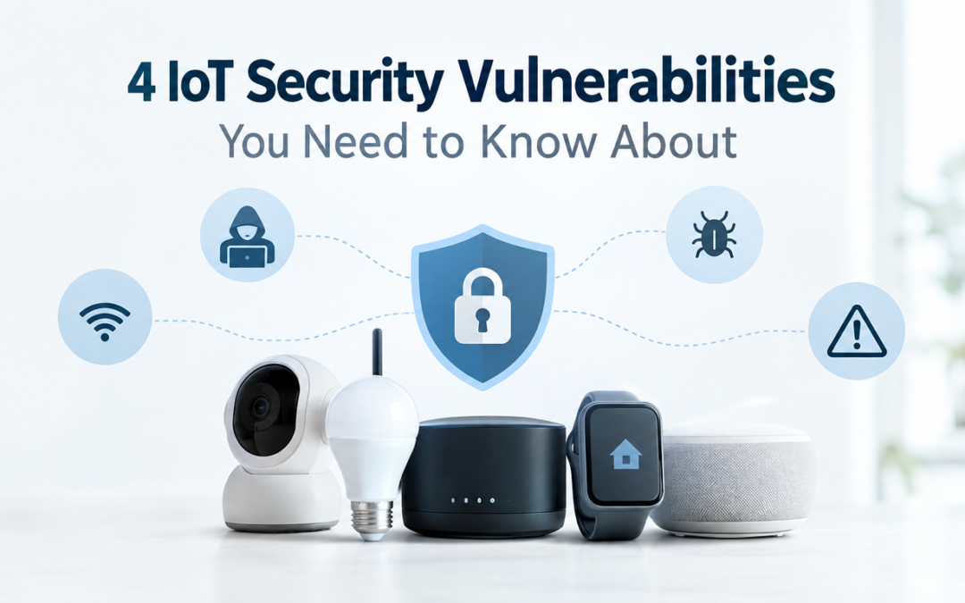 4 IoT Security Vulnerabilities You Need to Know About