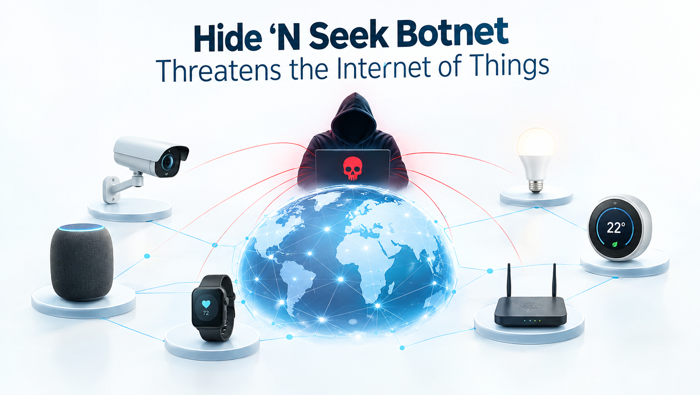 Hide ‘N Seek Botnet Threatens the Internet of Things