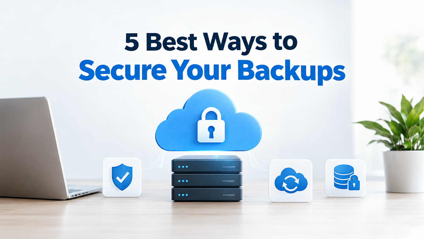 5 Best Ways to Secure Your Backups