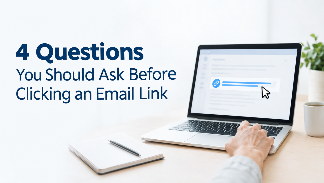 4 Questions You Should Ask Before Clicking an Email Link