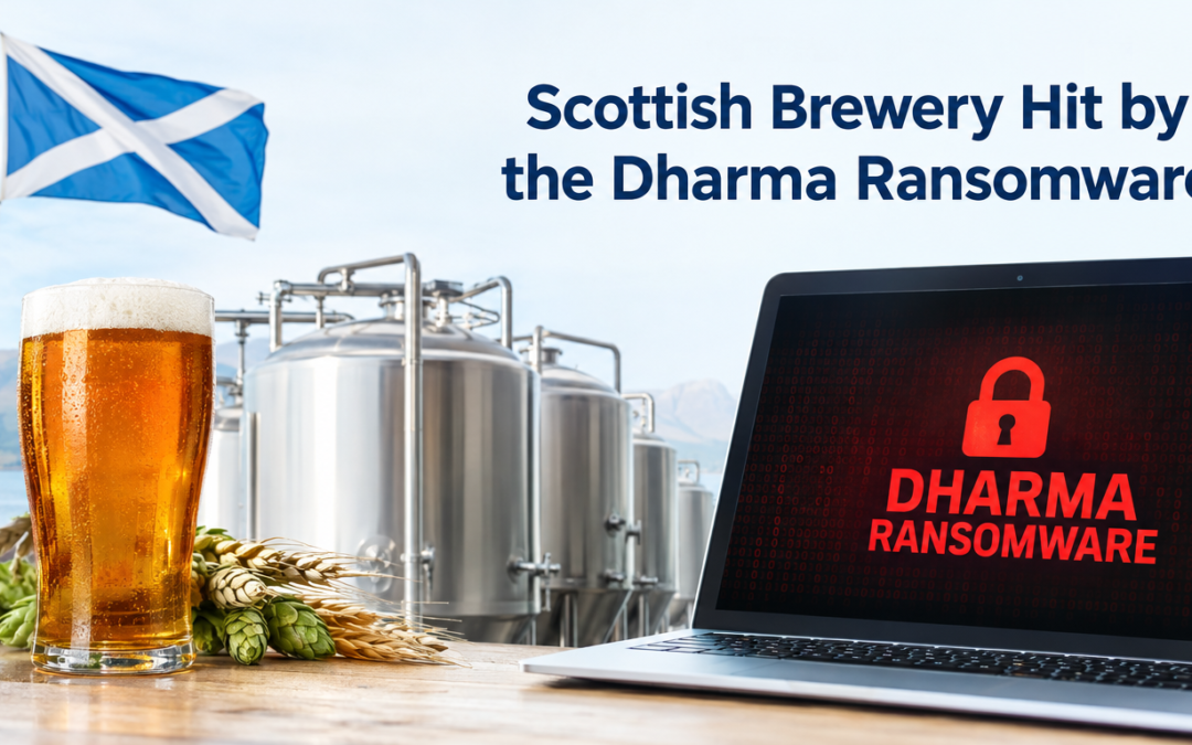 Scottish Brewery Hit by the Dharma Ransomware