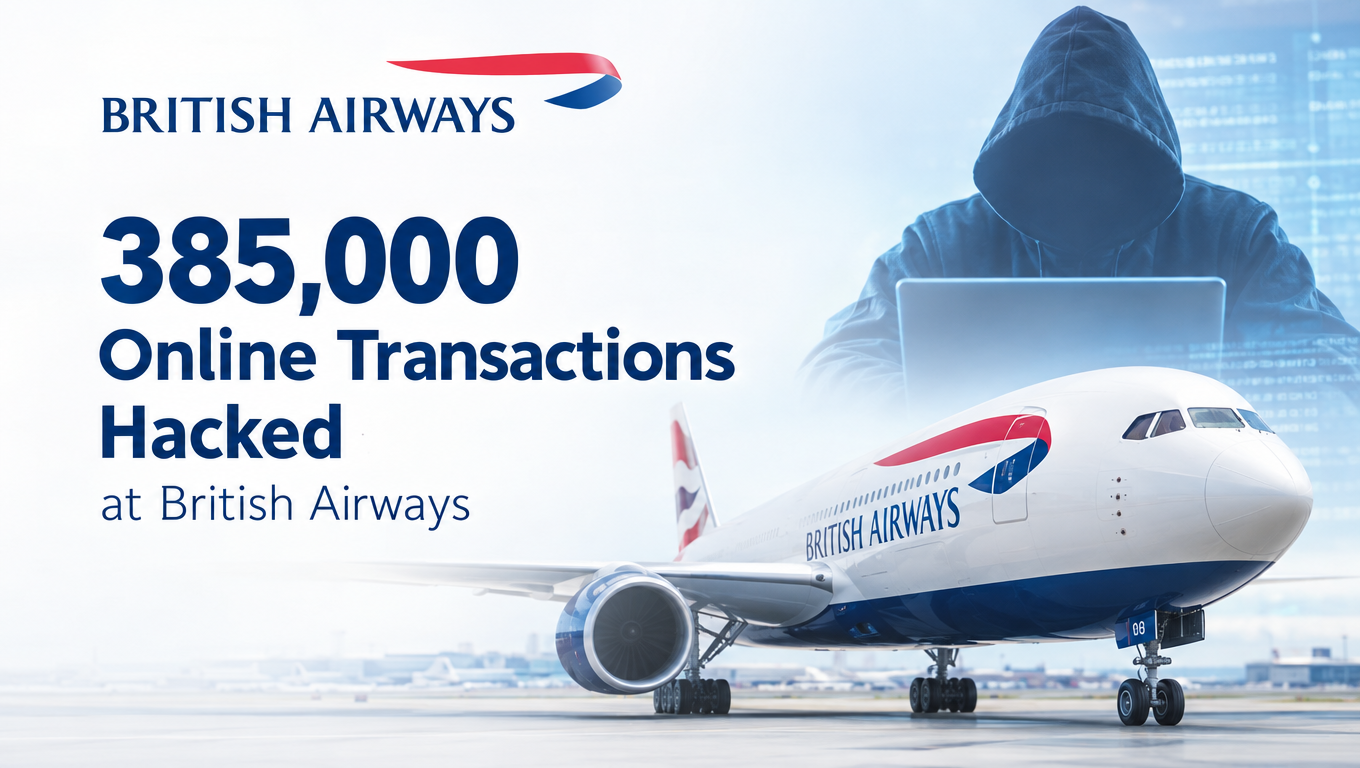 Online Transactions Hacked at British Airways