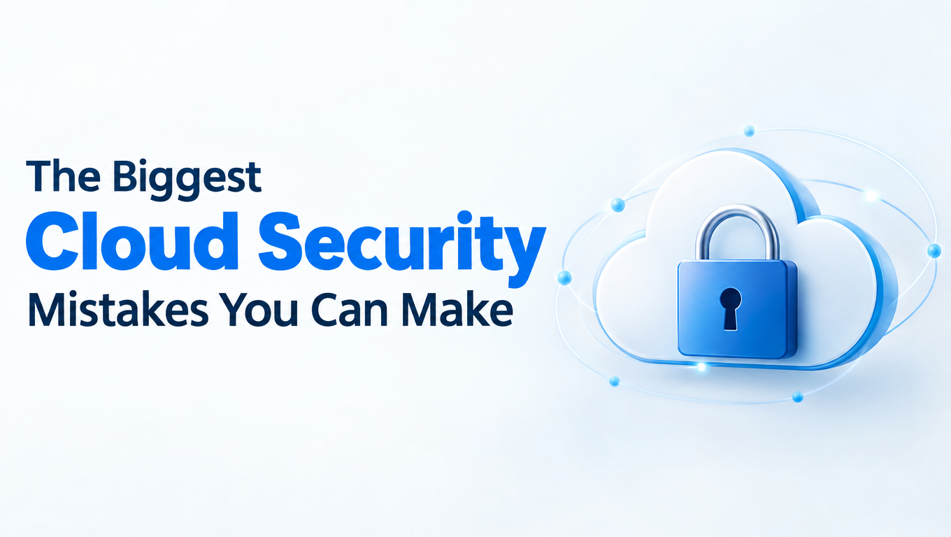 The Biggest Cloud Security Mistakes You Can Make
