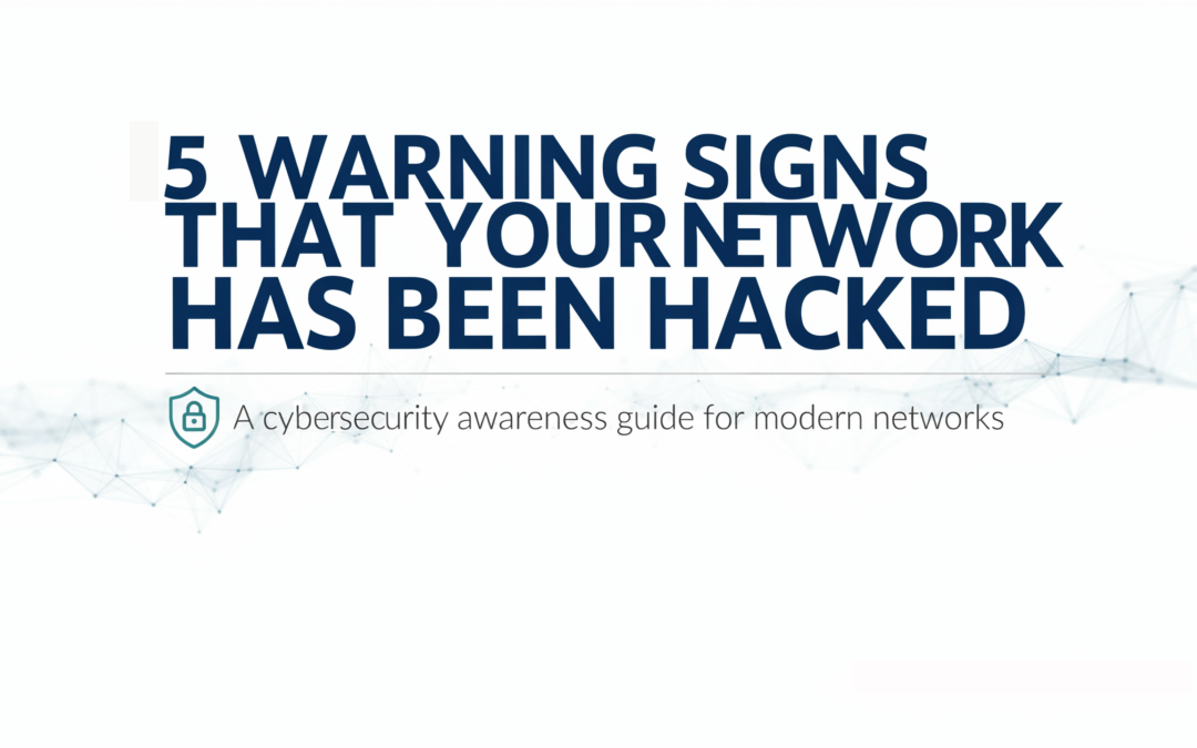 5 Warning Signs that Your Network Has Been Hacked