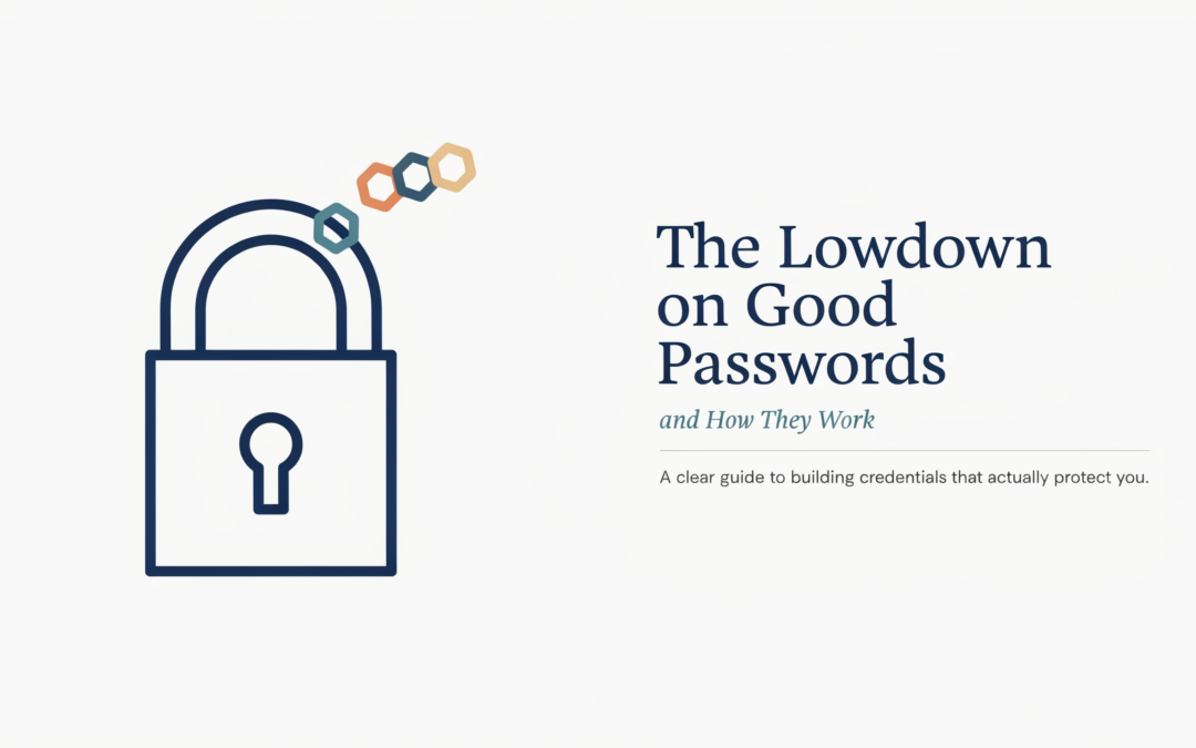 The Lowdown on Good Passwords and How They Work