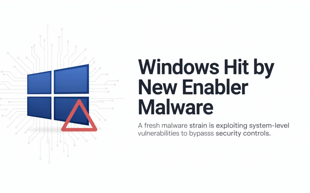 Windows Hit by New Enabler Malware