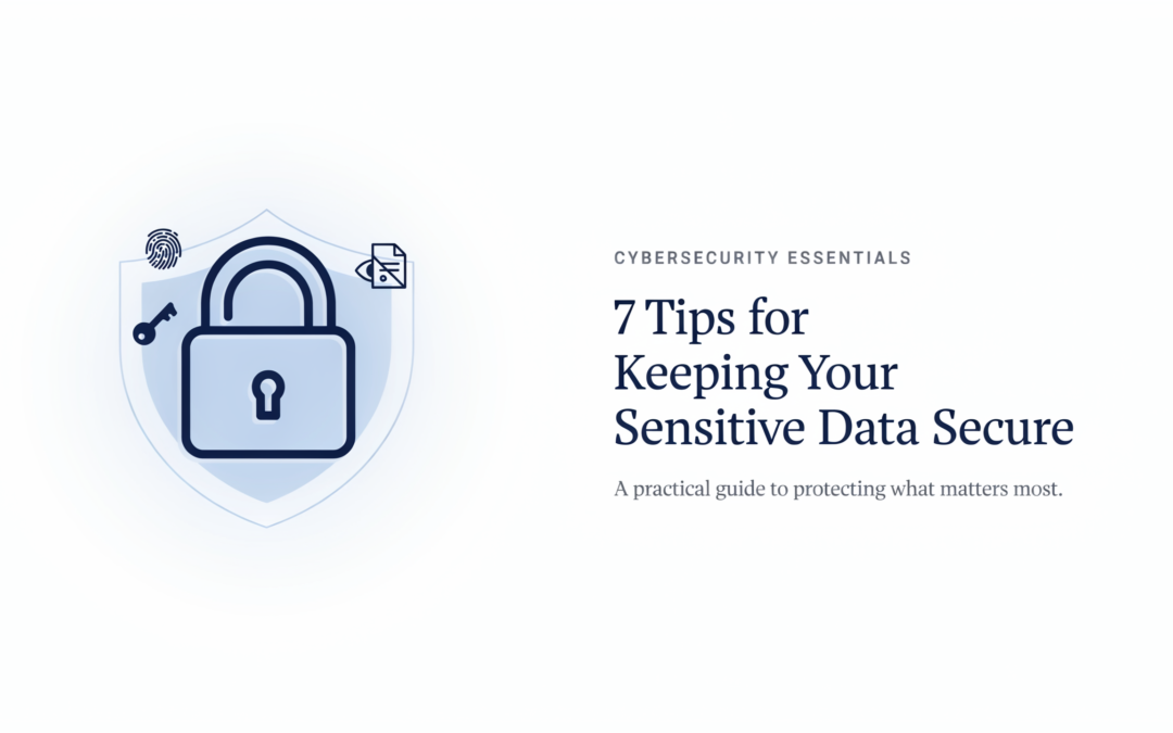 7 Tips for Keeping Your Sensitive Data Secure