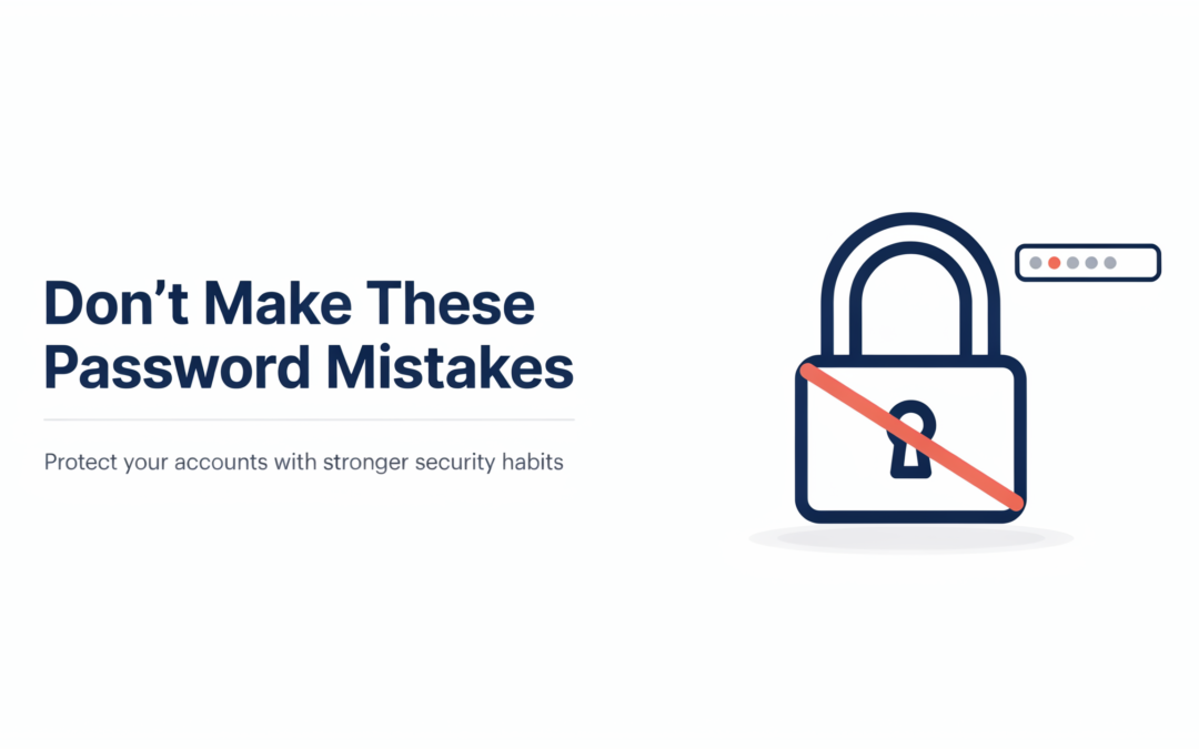Don’t Make these Password Mistakes