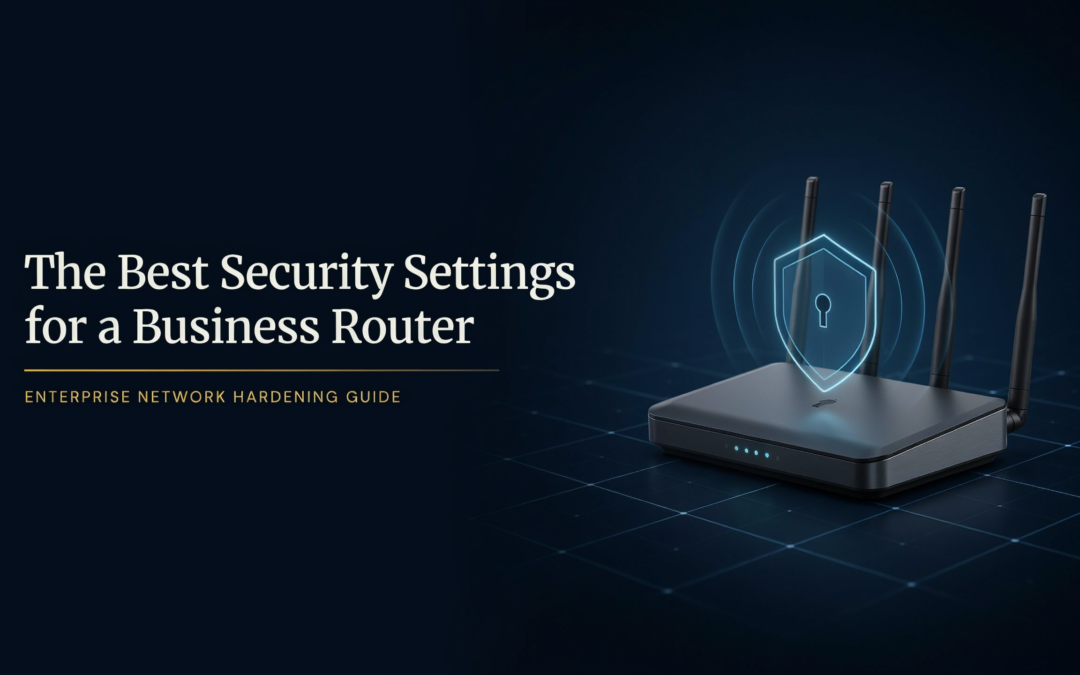 The Best Security Settings for a Business Router
