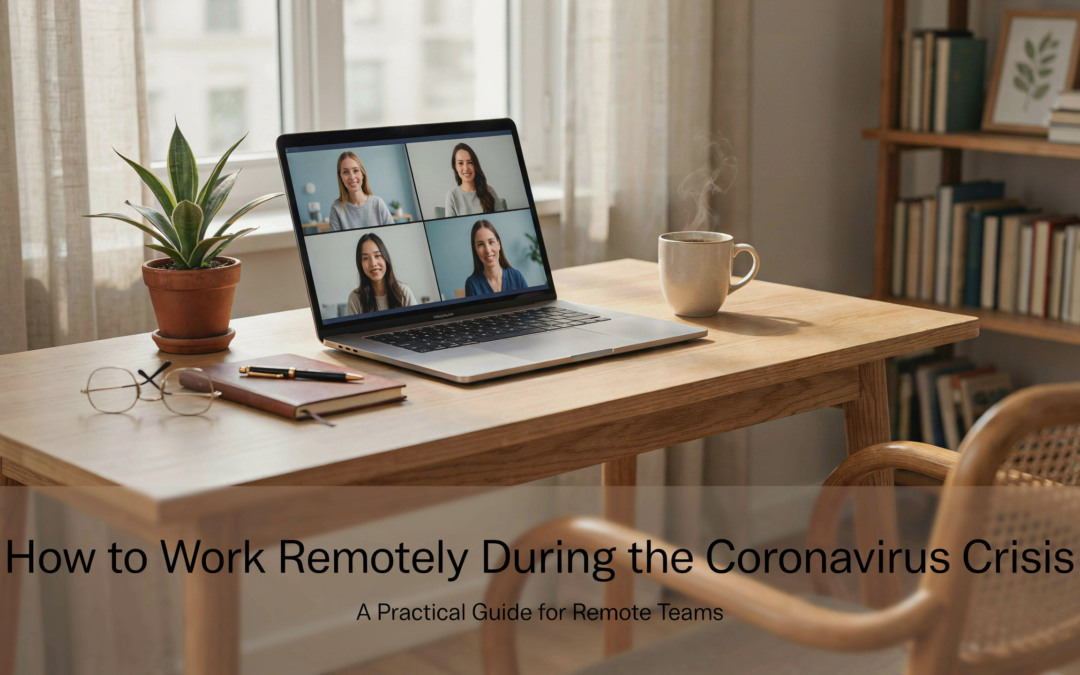 How to Work Remotely During the Coronavirus Crisis