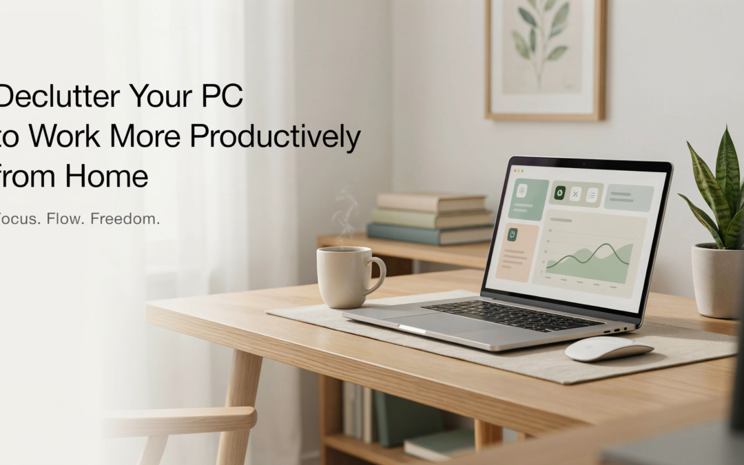 Declutter Your PC to Work More Productively from Home