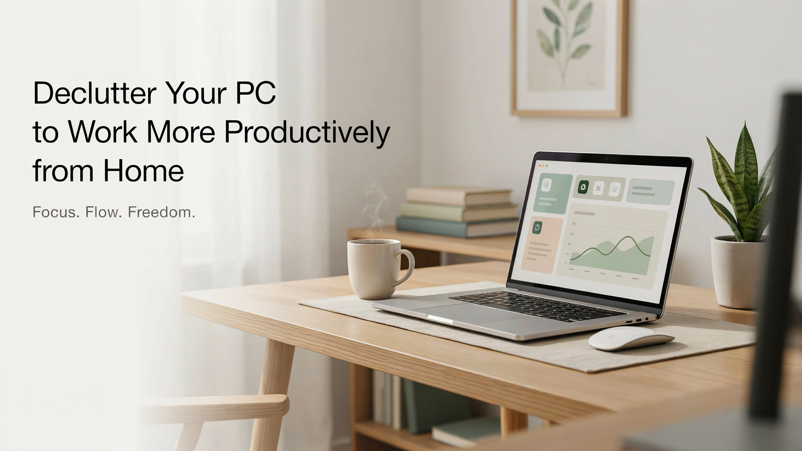 Declutter Your PC to Work More Productively from Home