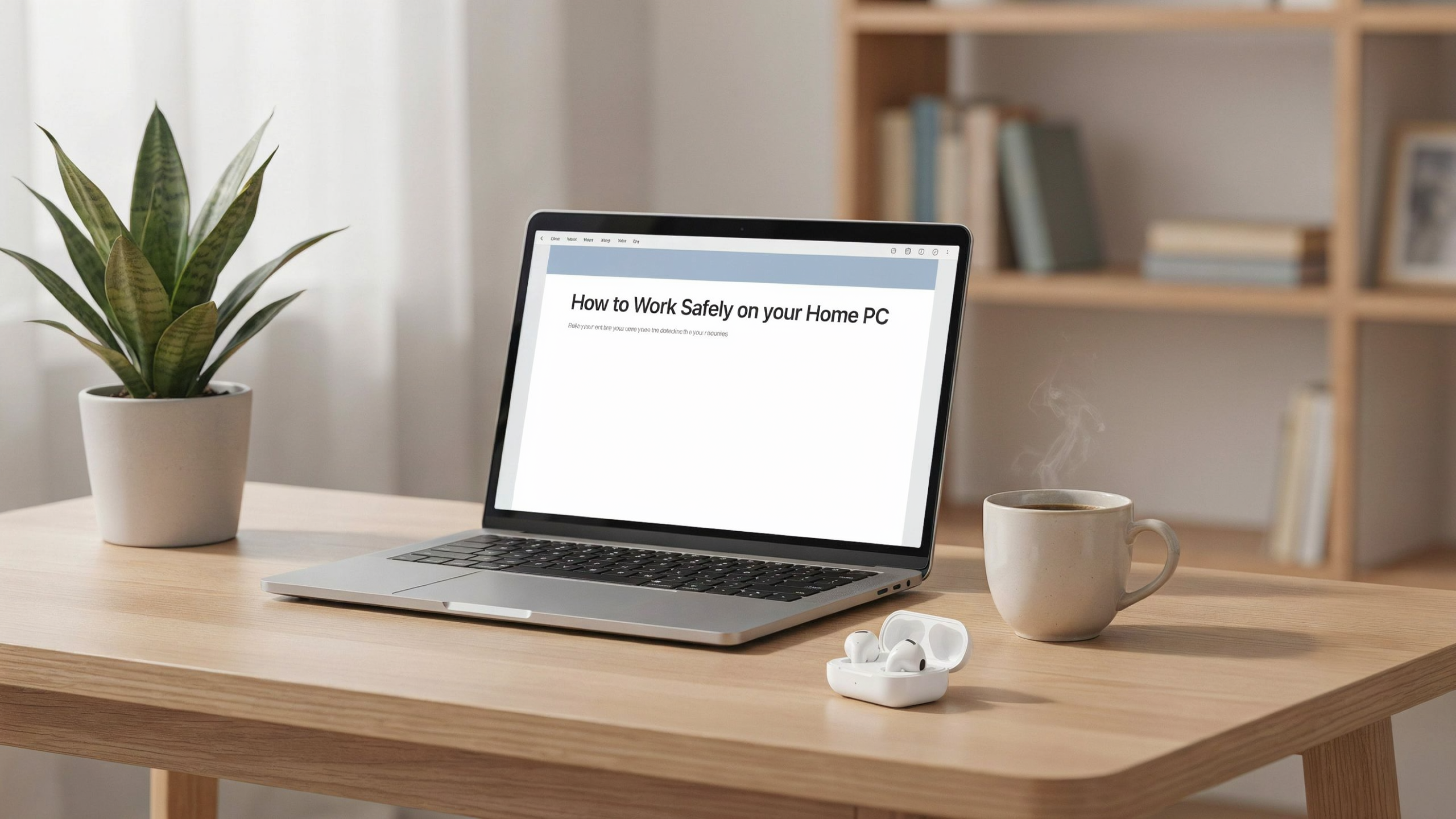 How to Work Safely on your Home PC