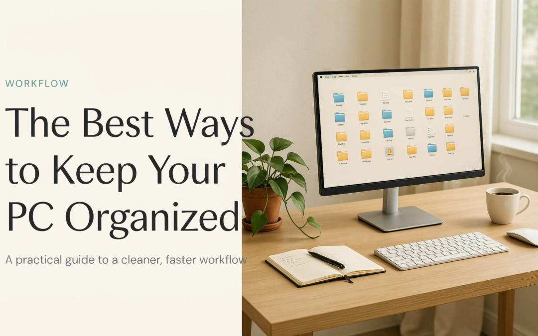 The Best Ways to Keep Your PC Organized
