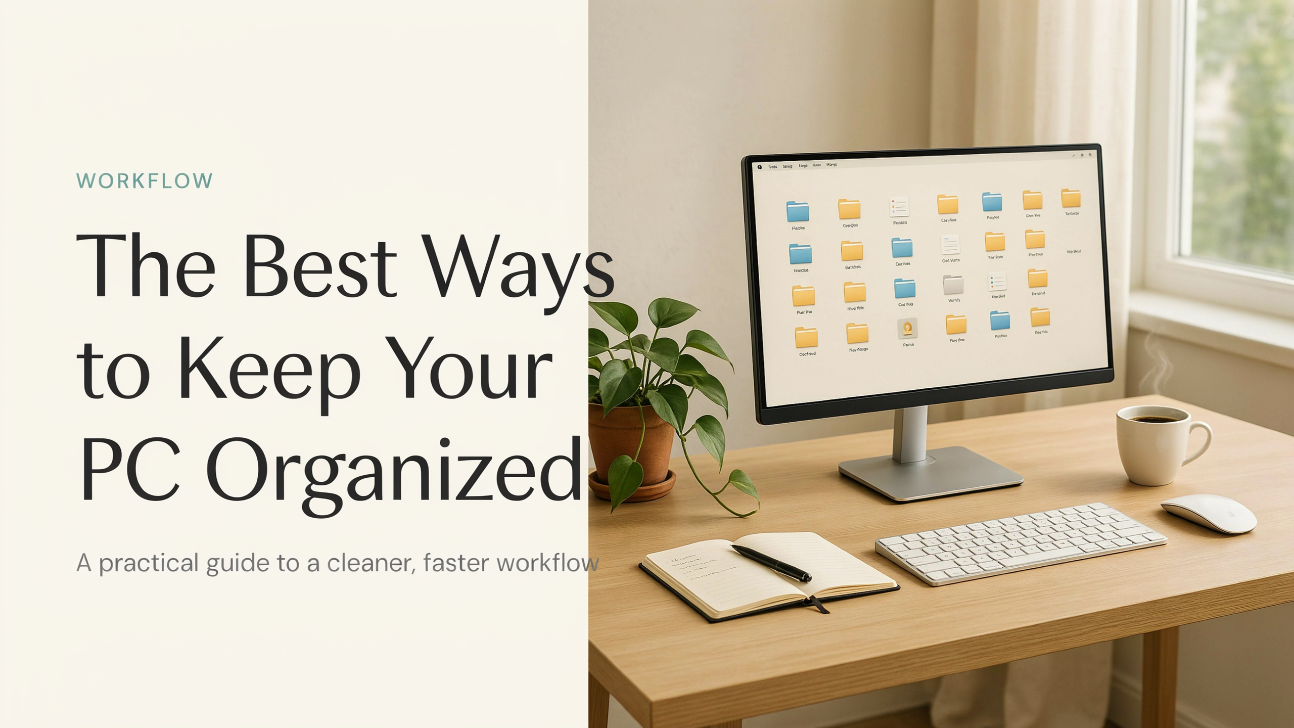 Ideogram06-30-2020 The Best Ways to Keep Your PC Organized