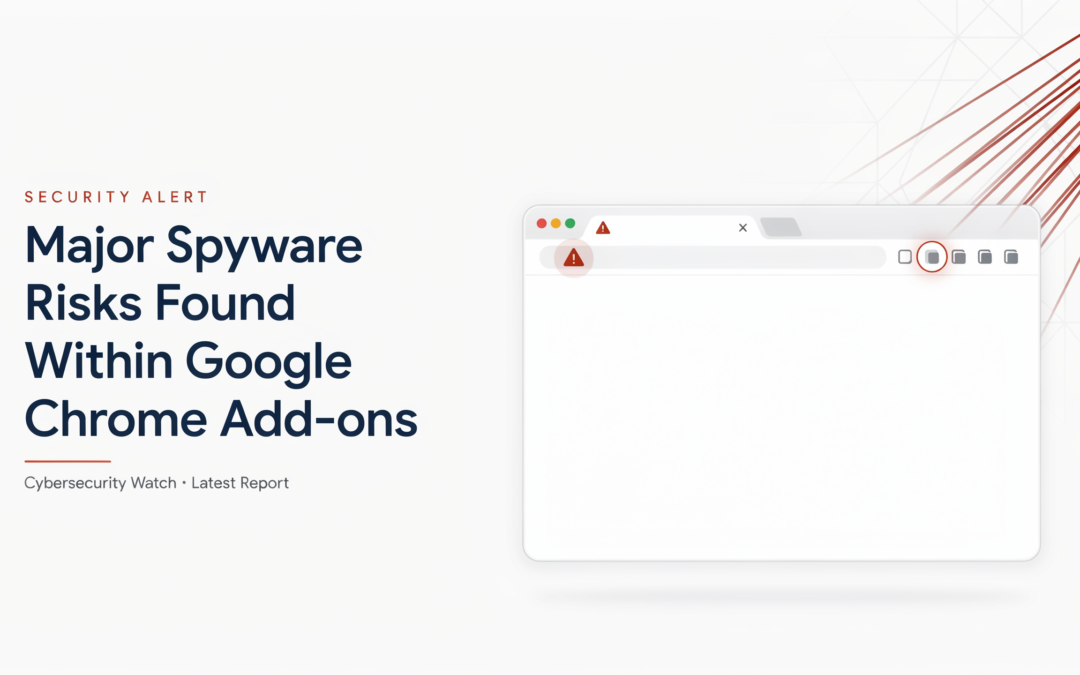 Major Spyware Risks Found Within Google Chrome Add-ons